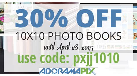 adoramapix photo book coupon